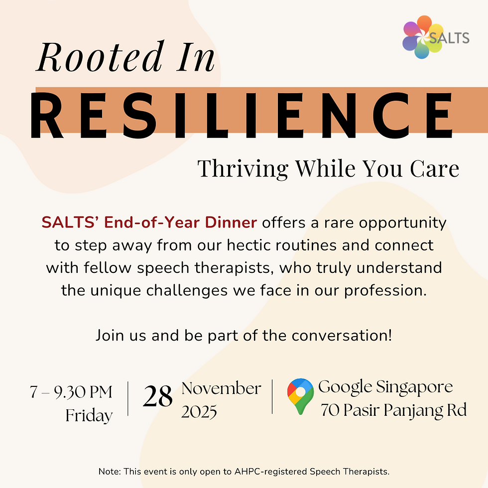 SALTS End of Year Dinner 2025