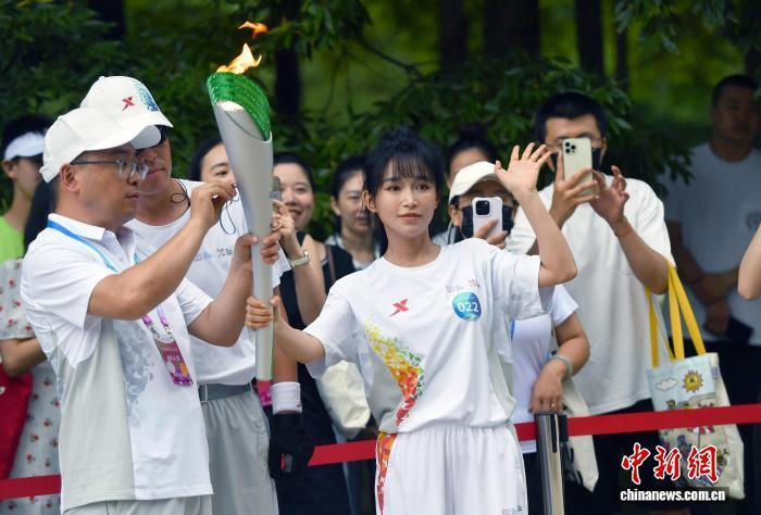 Chinese vlogger Li Ziqi is named ambassador for the 48th WorldSkills Competition in Shanghai, June 14, 2026. (Photo/China News Service