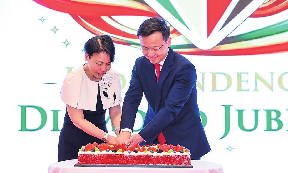 Guyana marks diamond jubilee in Beijing reception