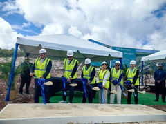 Ambassador attends groundbreaking ceremony for Nassau new hospital project, responds to U.S. criticism