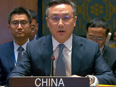 Chinese envoy firmly rejects US allegations at UN Security Council emergency briefing on Ukraine