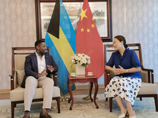 Chinese ambassador to the Bahamas meets with delegation set to attend seminar in China