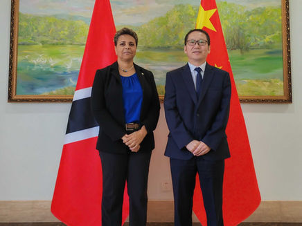 Trinidad & Tobago Chinese ambassador meets with IICA and UNESCO reps
