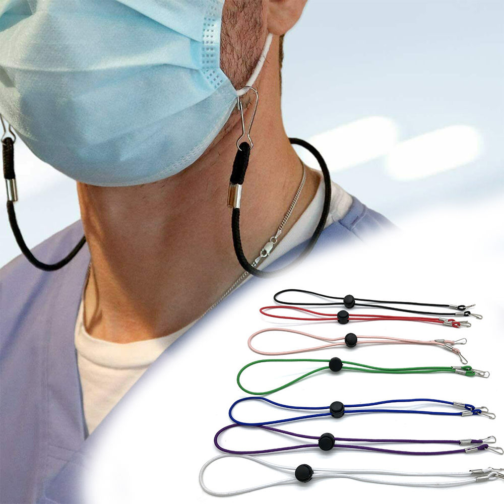 SPORT AJUSTABLE MASK KEEPER Eyeglasses Straps, Face Mask Safety Holder Strap