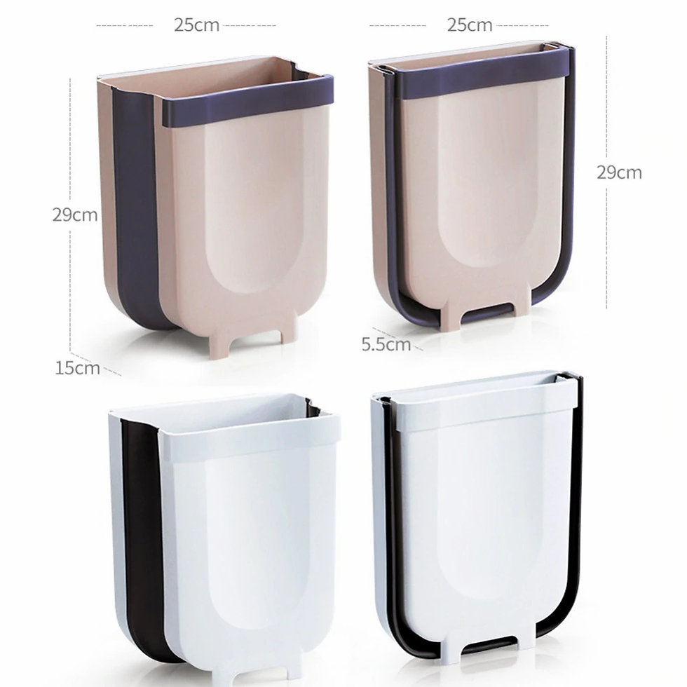 Miniatura: ZAFCON BASURERO PLAGABLE PEQUEÑO RETRACTABLE TRASH CAN SMALL