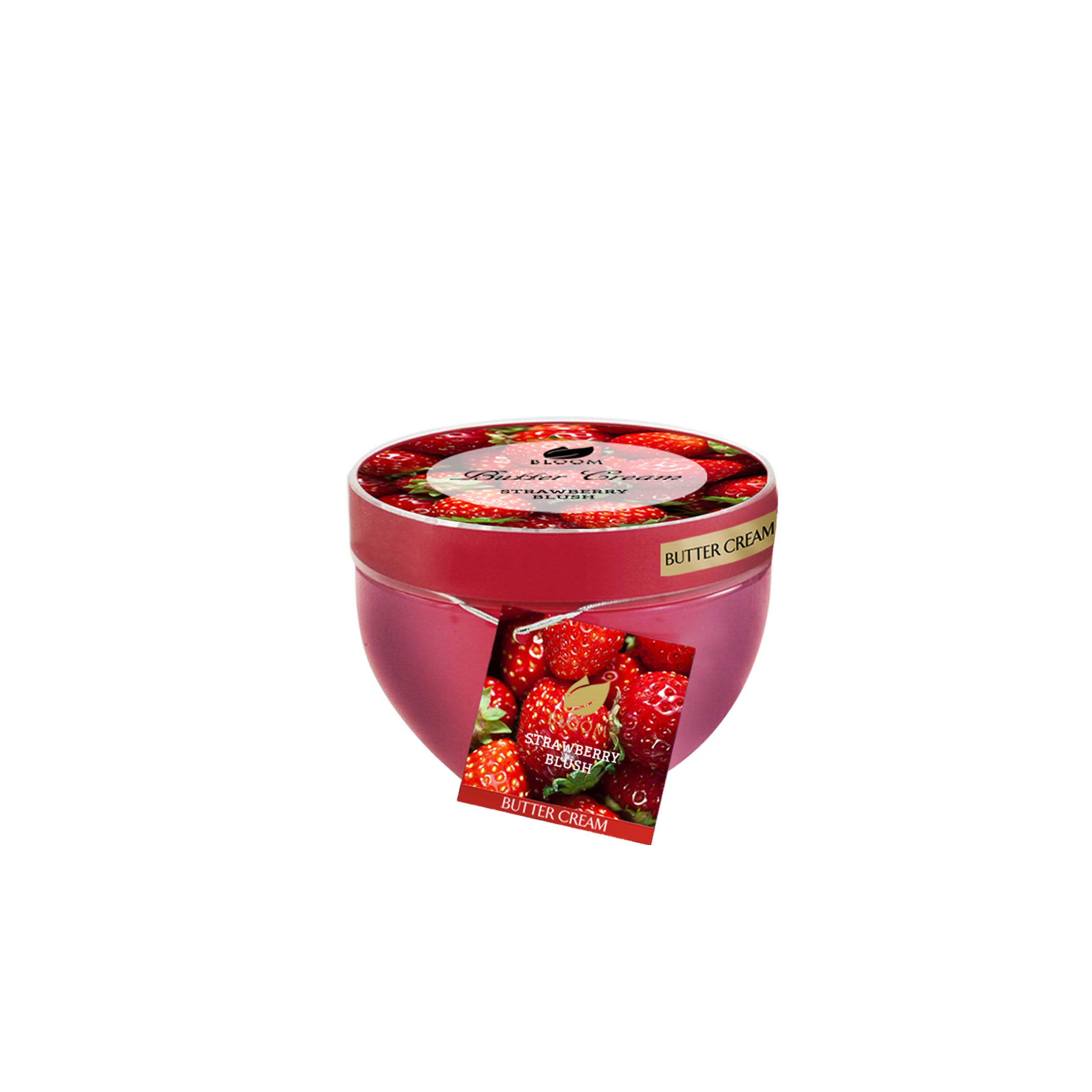 BLOOM BODY BUTTER STRAWBERRY 8 OZ