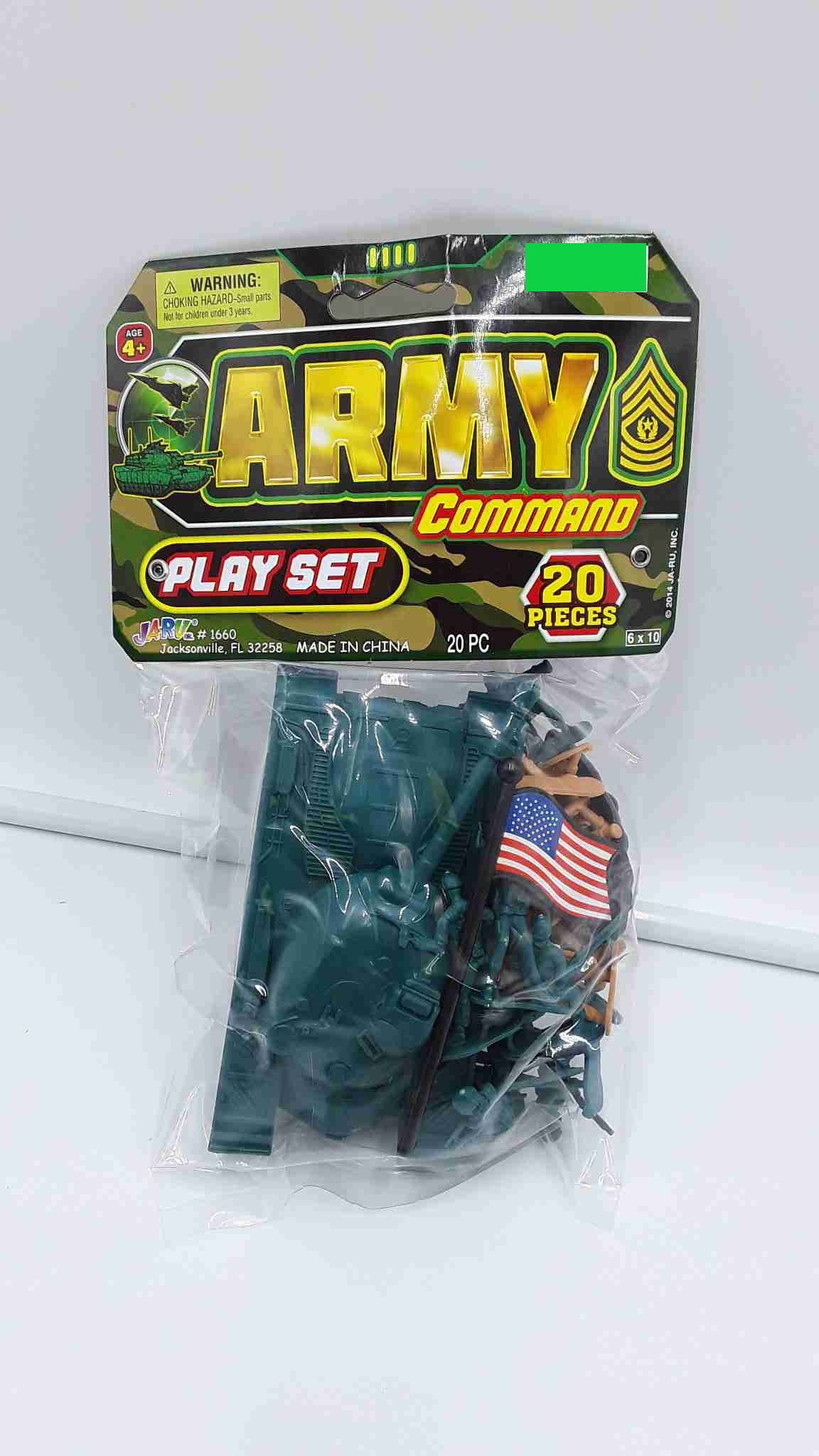 ARMY COMMAND PLAYSET