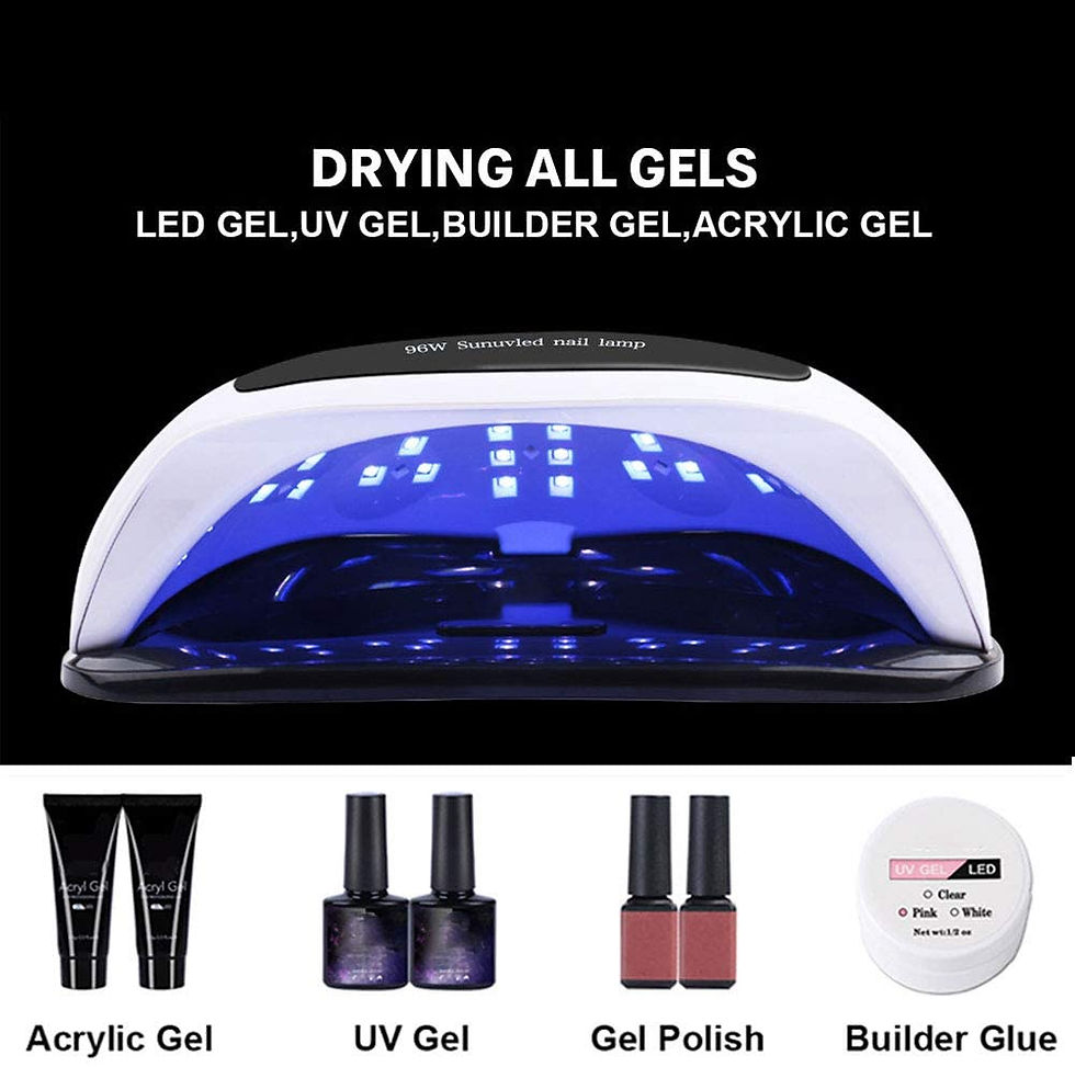Miniatura: LAMPARA DE UÑAS AMBAS MANOS CON SENSOR 96W UV LED Nail lamp Nail Dryer