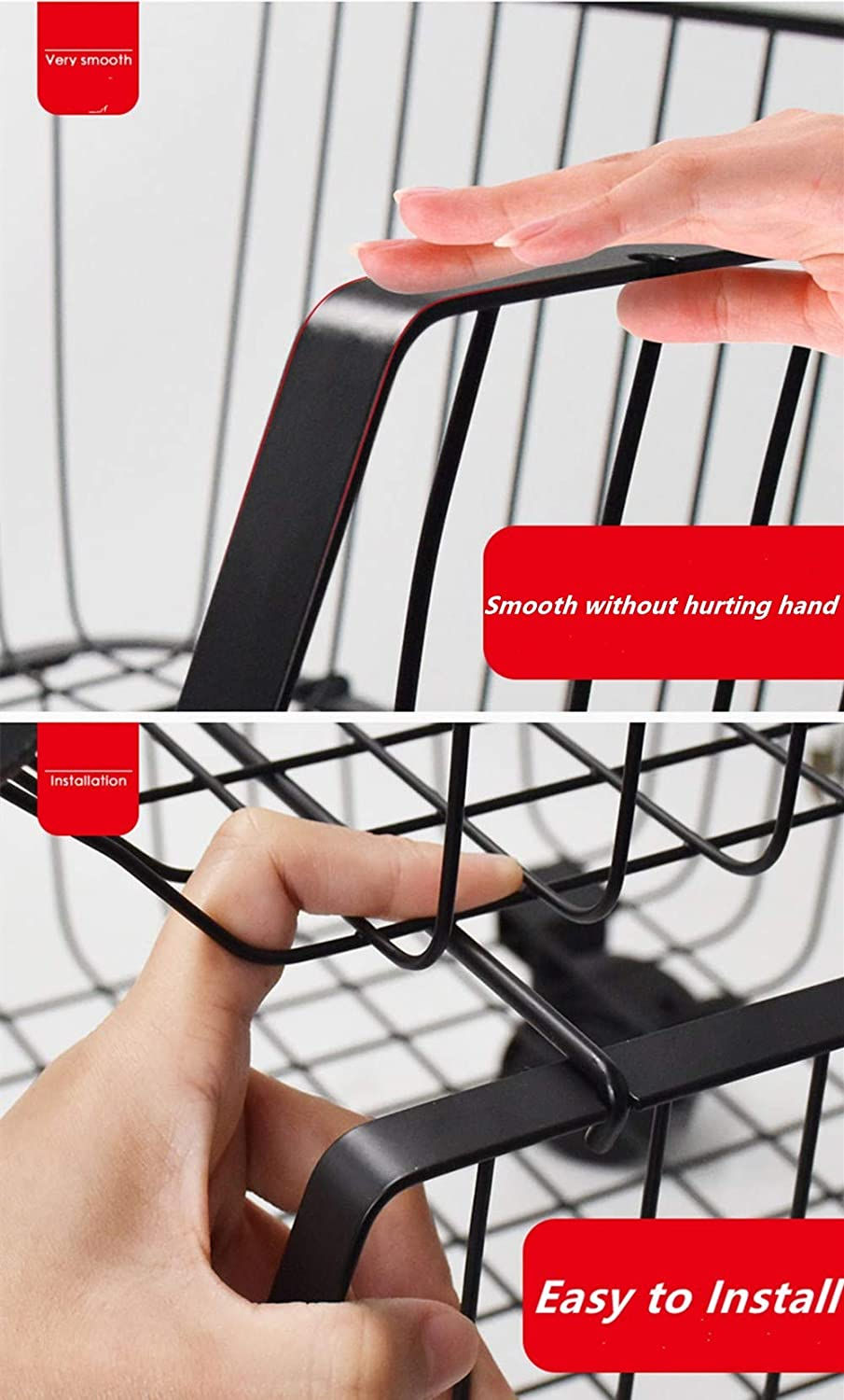 Miniatura: CESTA APILABLE PARA COCINA, BAÑO, OFICINA, ETC. DE 5 CAPAS