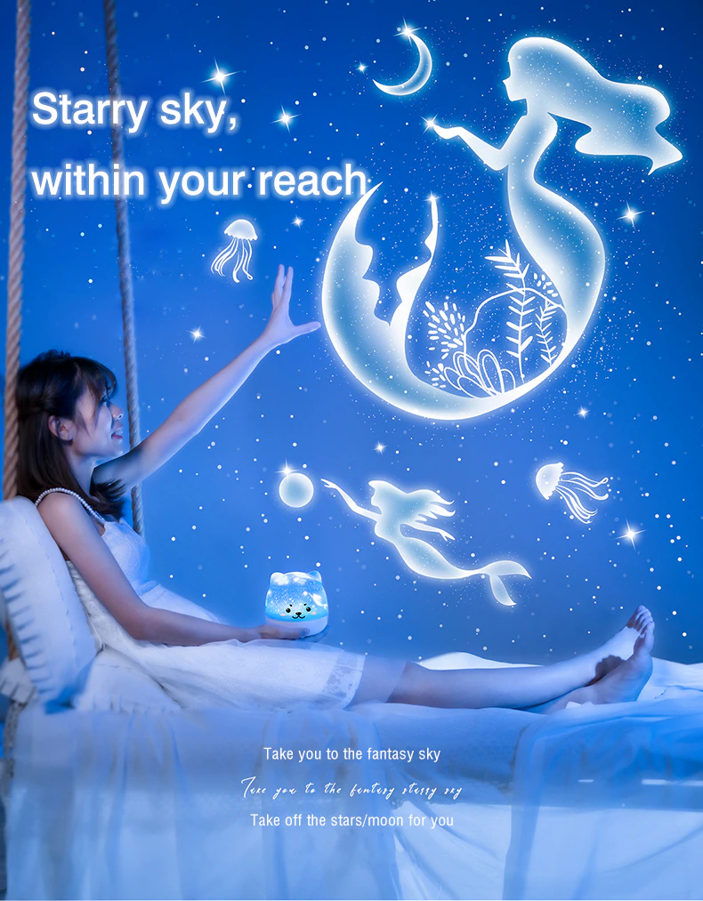 Miniatura: LAMPARA CON PROYECCION / PROYECTION NIGHT LAMP