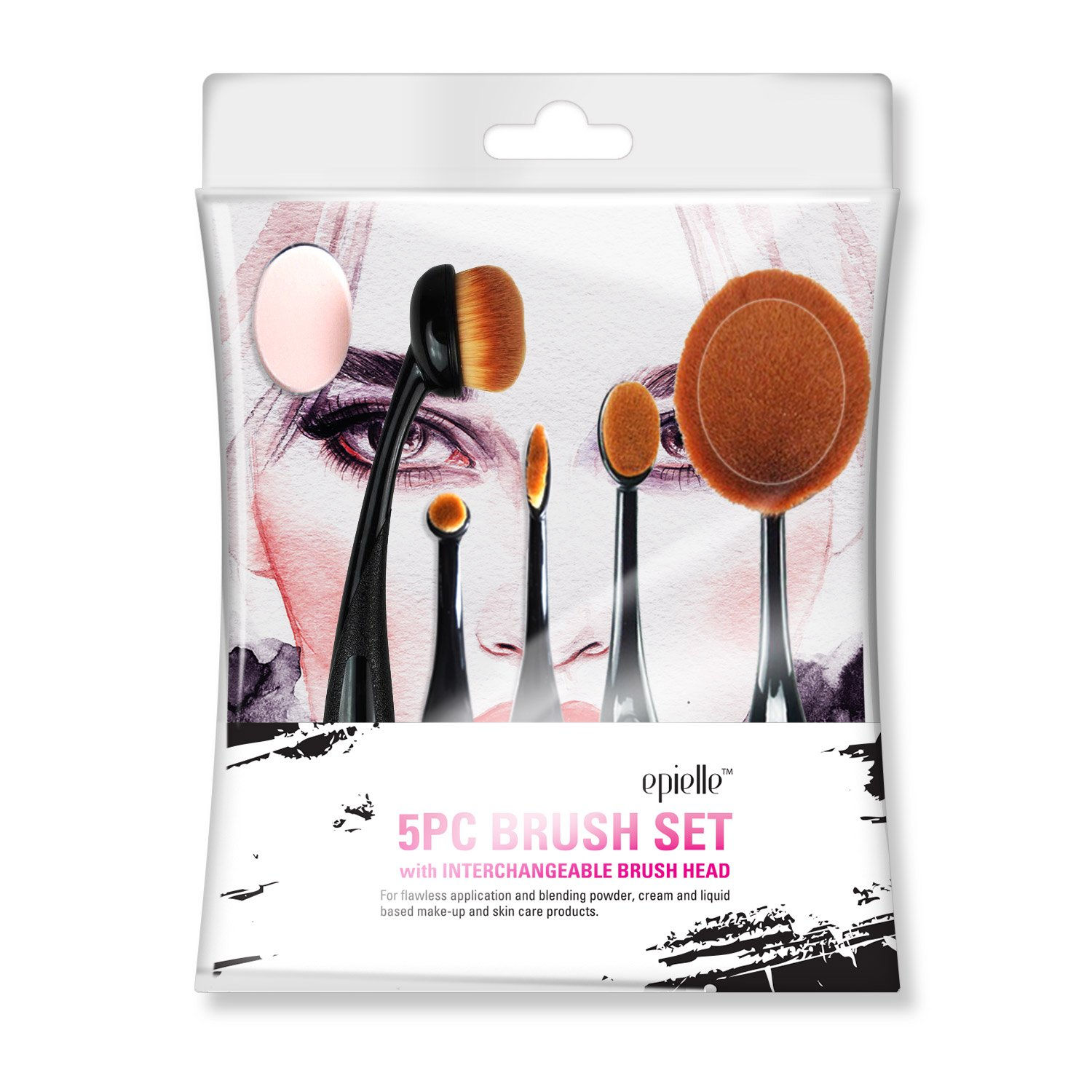 EPIELLE PREMIUM 5PC BRUSH SET