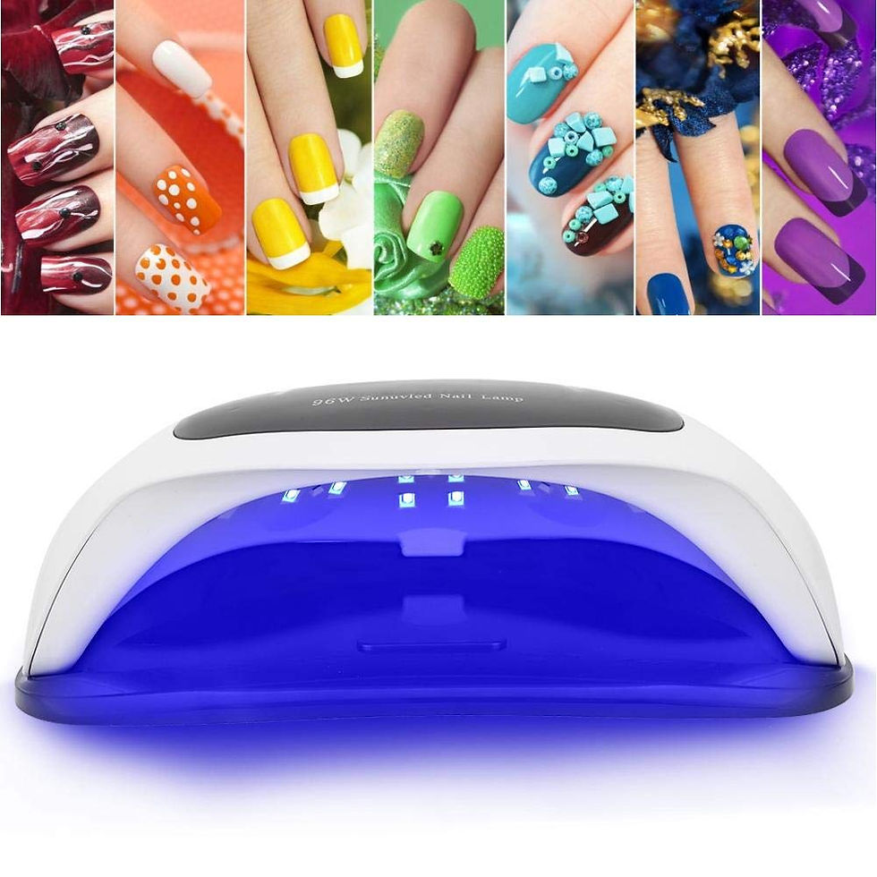 Miniatura: LAMPARA DE UÑAS AMBAS MANOS CON SENSOR 96W UV LED Nail lamp Nail Dryer