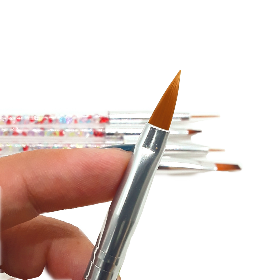 Miniatura: SET DE PINCELES PARA PINTAR UÑAS