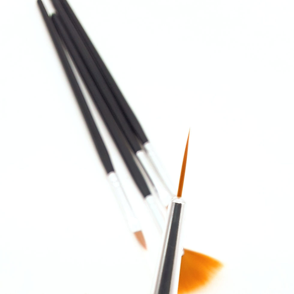 Miniatura: SET DE PINCELES PARA PINTAR HACER DISEÑOS NAIL ART PENCIL