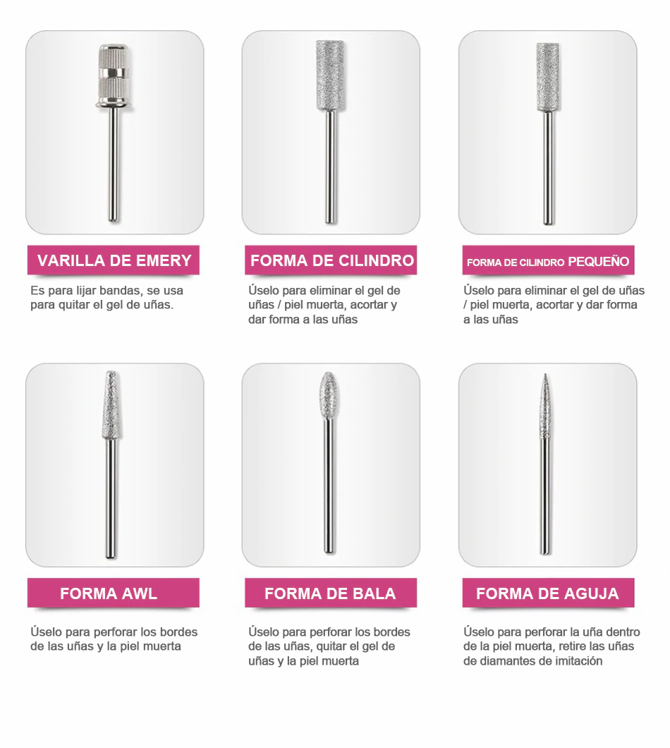 Miniatura: PULIDOR DE UÑAS NAIL DRILL 17000RPM