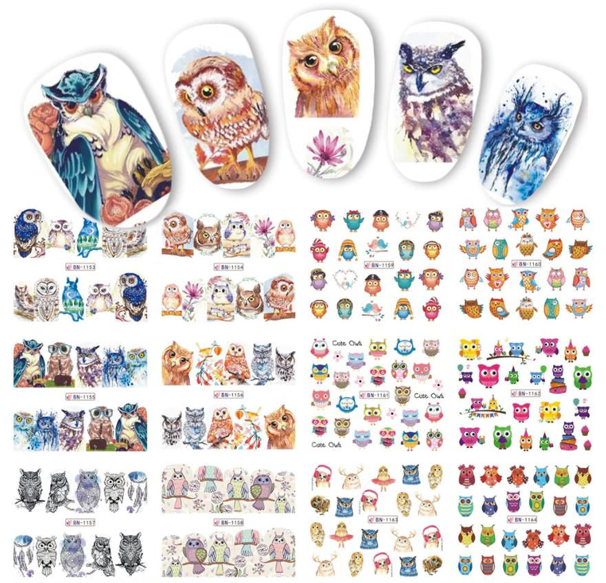 Miniatura: JUMBO STICKERS SET PEGATINAS  3D AUTOADHESIVAS PARA DECORACIÓN DE UÑAS 12 HOJAS