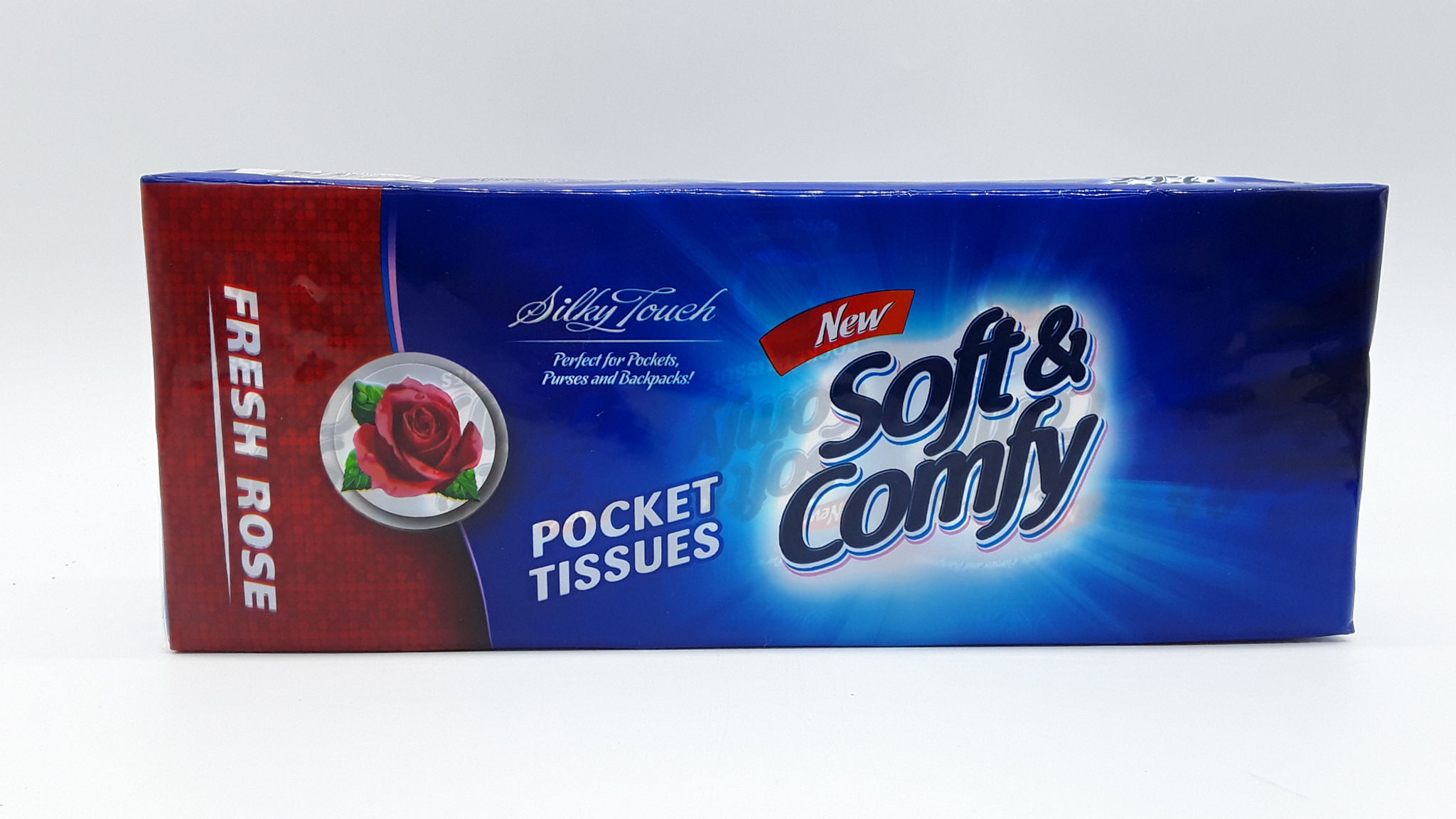 POCKET TISSUES ROSES 10PK