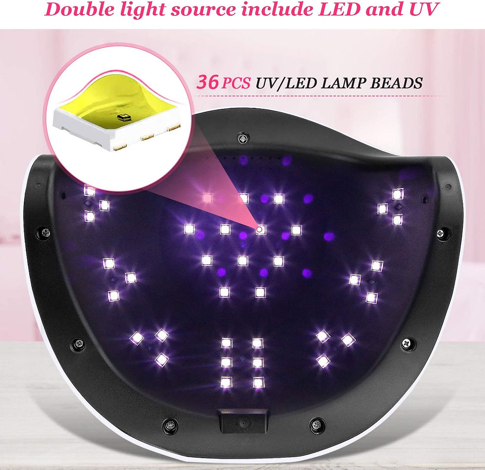 Miniatura: LAMPARA DE UÑAS AMBAS MANOS 108W Nail Dryer UV LED Nail Lamp