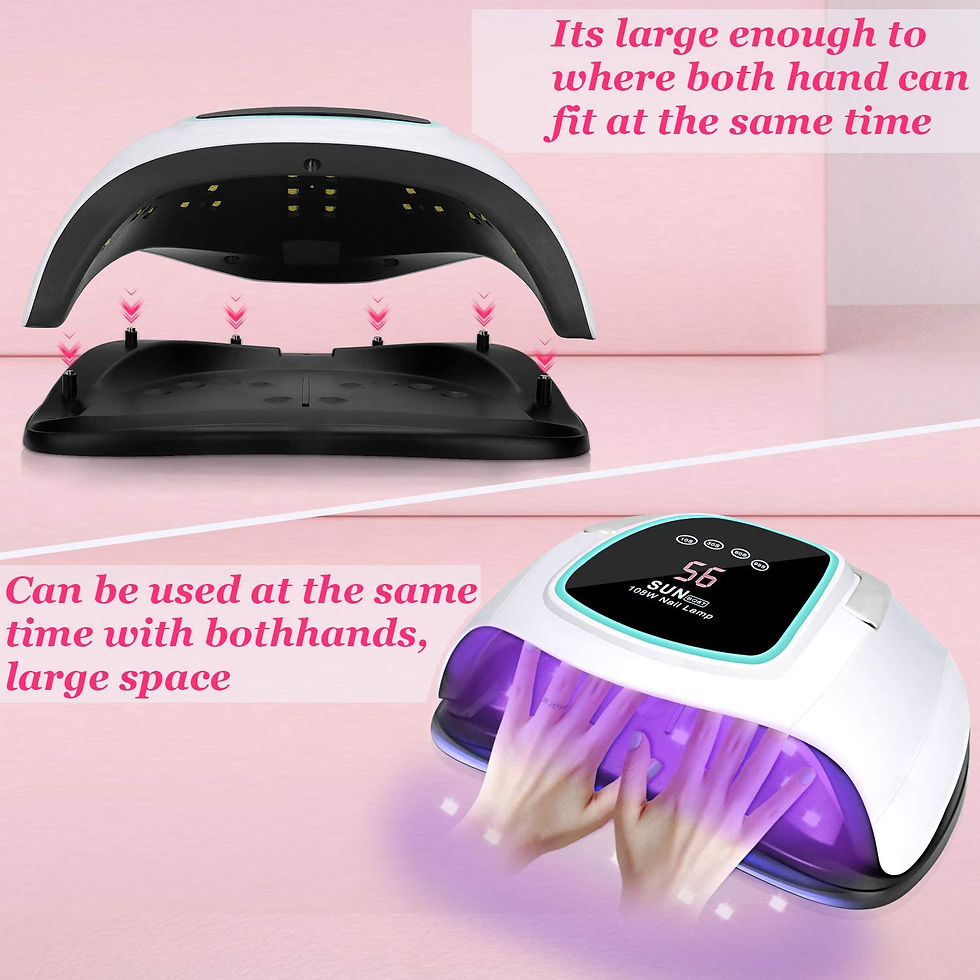 Miniatura: LAMPARA DE UÑAS AMBAS MANOS 108W Nail Dryer UV LED Nail Lamp