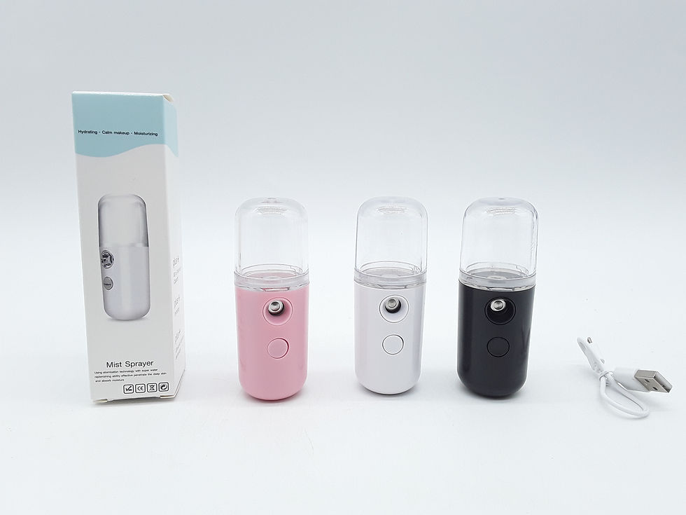 Miniatura: Nano Mist Sanitizer Spray, Face Facial Moisturizer Spray, USB Handly WHITE 30ml