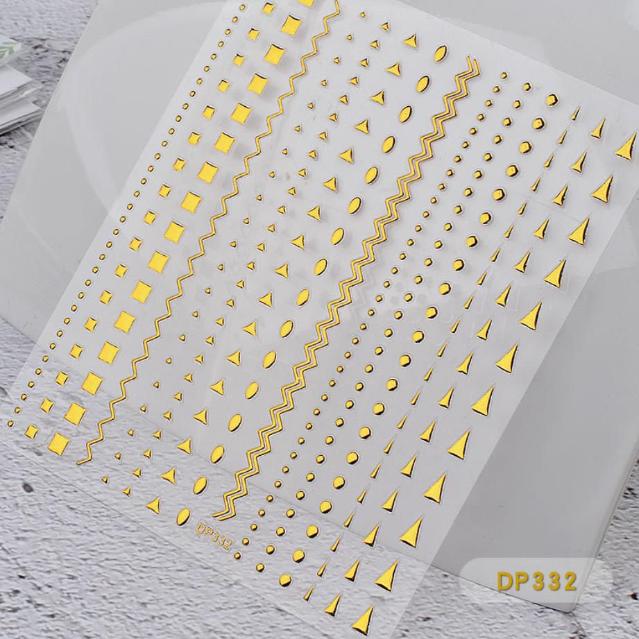 Miniatura: PEGATINAS 3D AUTOADHESIVAS PARA DECORACIÓN DE UÑAS NAIL STICKER