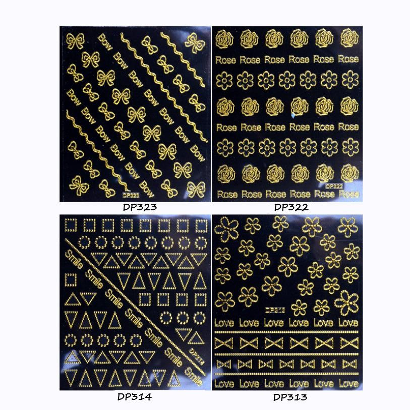 Miniatura: PEGATINAS 3D AUTOADHESIVAS PARA DECORACIÓN DE UÑAS NAIL STICKER
