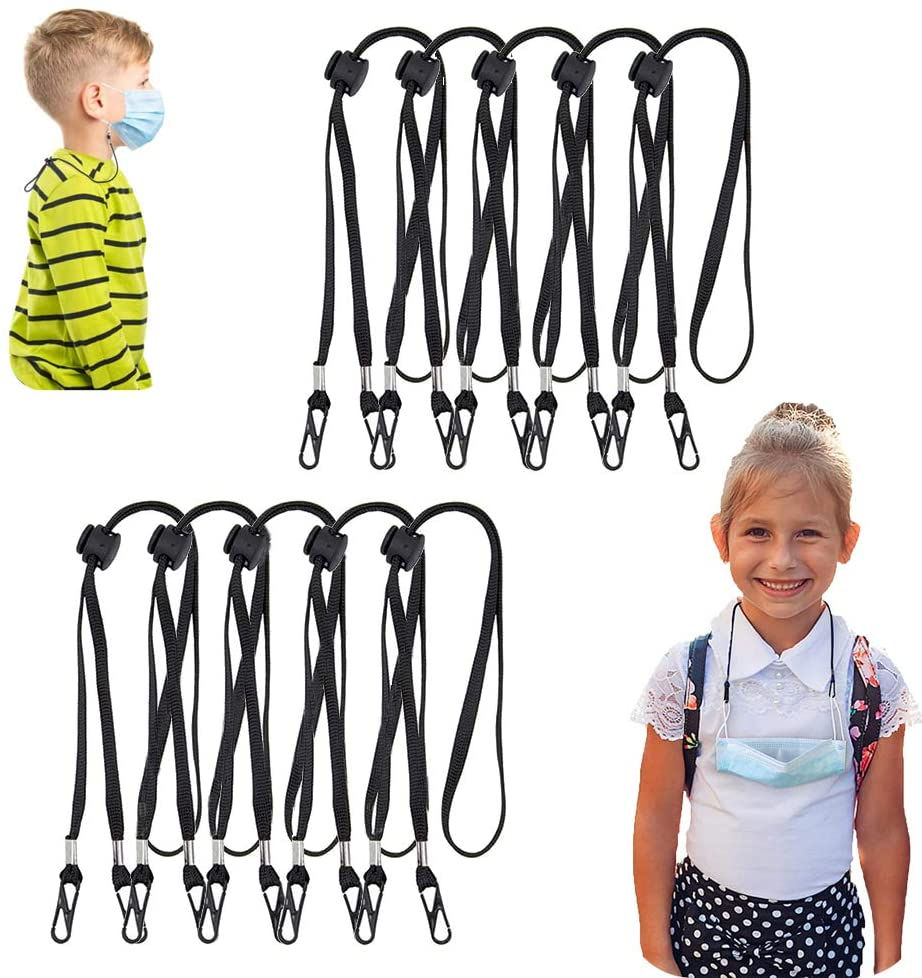 Miniatura: SPORT AJUSTABLE MASK KEEPER Eyeglasses Straps, Face Mask Safety Holder Strap