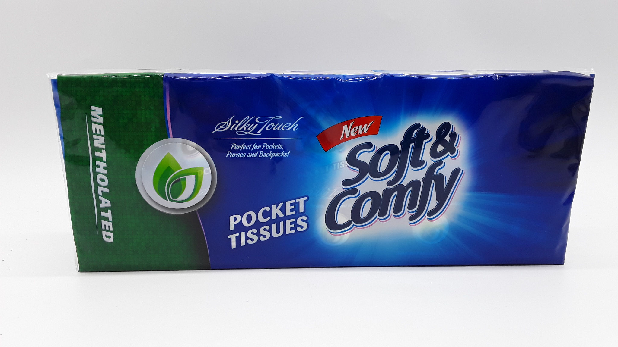 POCKET TISSUES MENTHOLATED 10PK