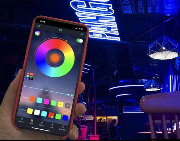Miniatura: LUCES LED CONTROL POR TELEFONO LED LIGHT CONTROLLED BY PHONE