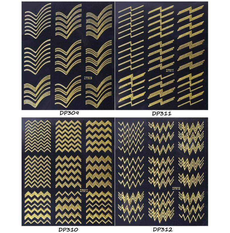 Miniatura: PEGATINAS 3D AUTOADHESIVAS PARA DECORACIÓN DE UÑAS NAIL STICKER