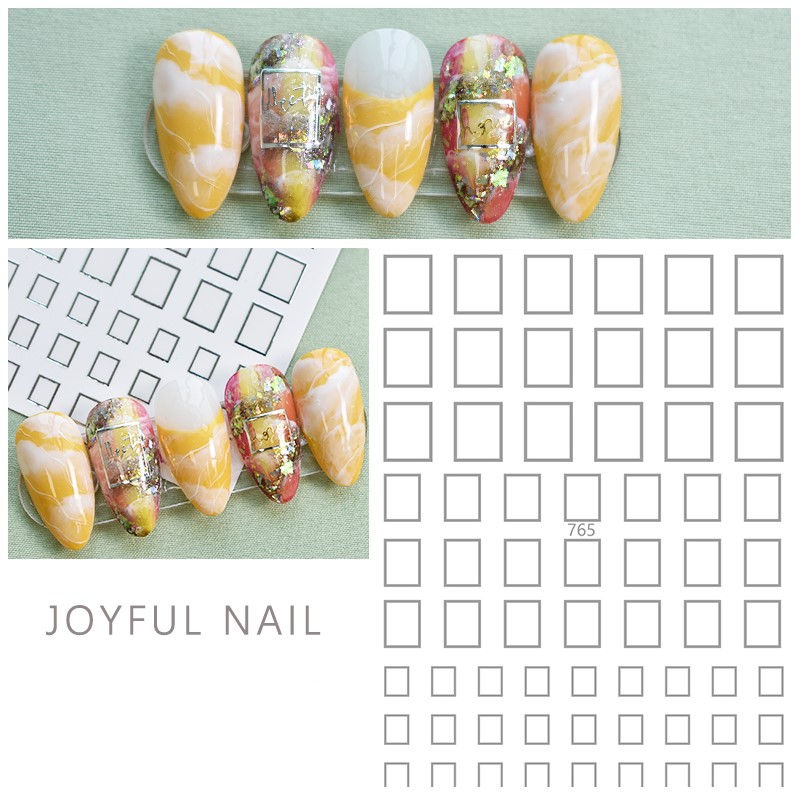 Miniatura: PEGATINAS 3D AUTOADHESIVAS PARA DECORACIÓN DE UÑAS NAIL STICKERS