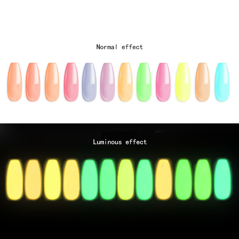 Miniatura: ACRILICO GLOW IN THE DARK PARA UÑAS 12PK GLOW IN THE DARK ACRYLIC POWDER