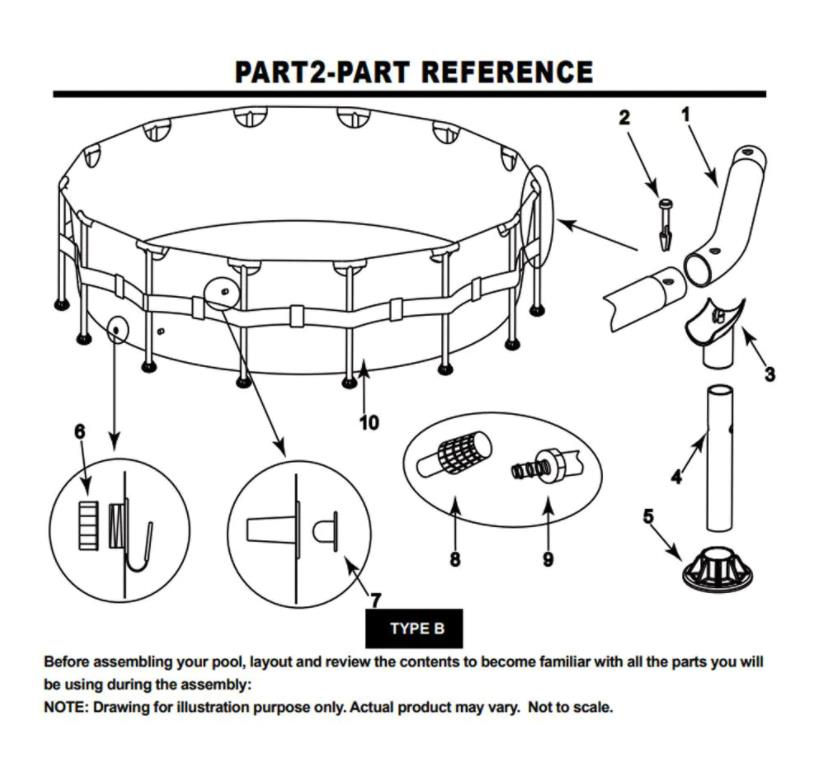 Miniatura: AVENLI ROUND STEEL FRAME POOL WHIT PUMP 12FT*30IN