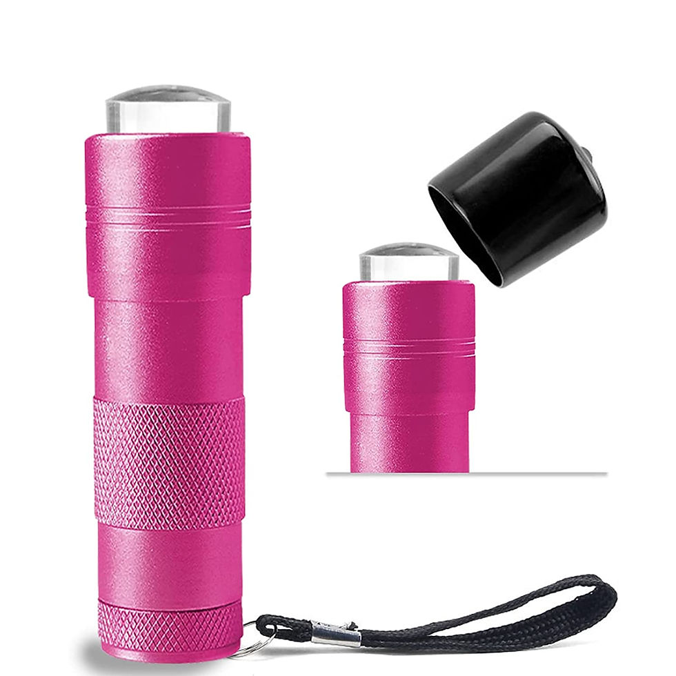 Miniatura: LAMPARA UV/LED STAMPING PAR UÑAS FLASHLIGHT Mini UV Nail Lamp Presser 12W