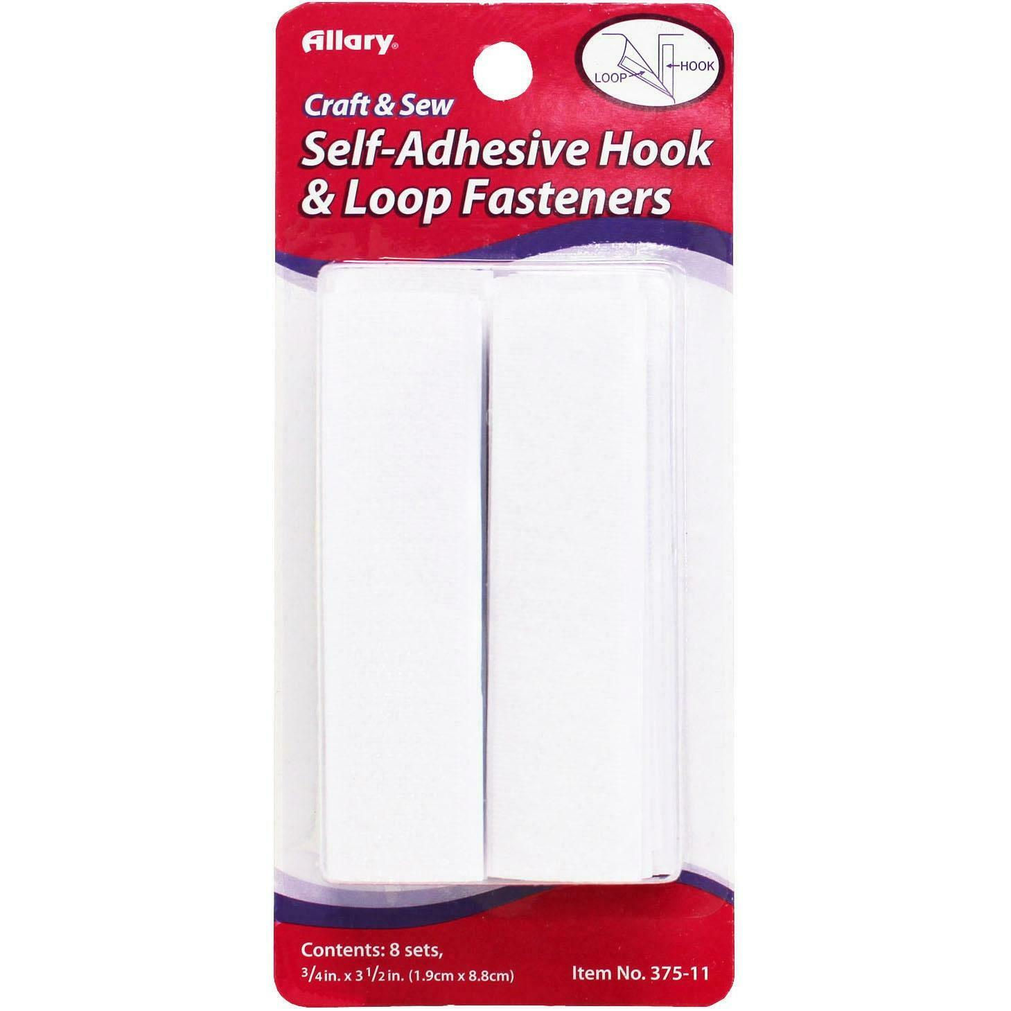 HOOK & LOOP FASTERNERS WHITE