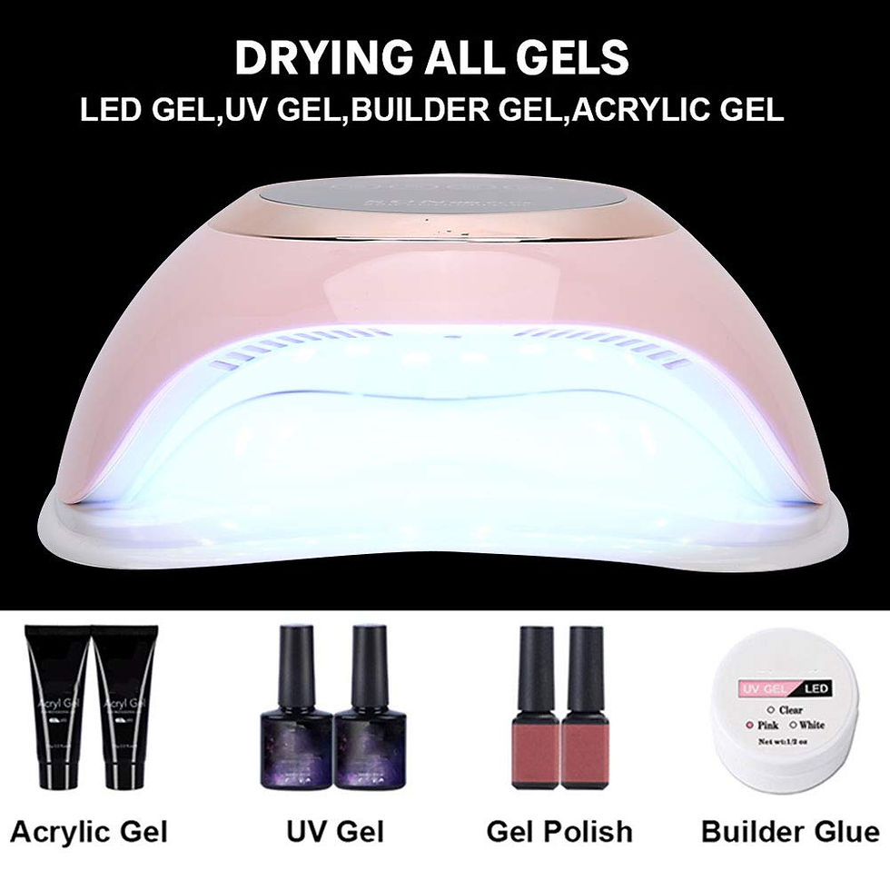 Miniatura: LAMPARA DE UÑAS AMBAS MANOS CON SENSOR 88W UV LED Nail Lamp Intelligent Manicure