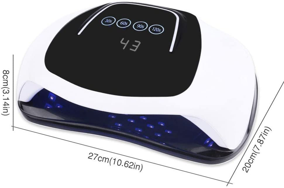 Miniatura: LAMPARA DE UÑAS AMBAS MANOS CON SENSOR 96W UV LED Nail lamp Nail Dryer