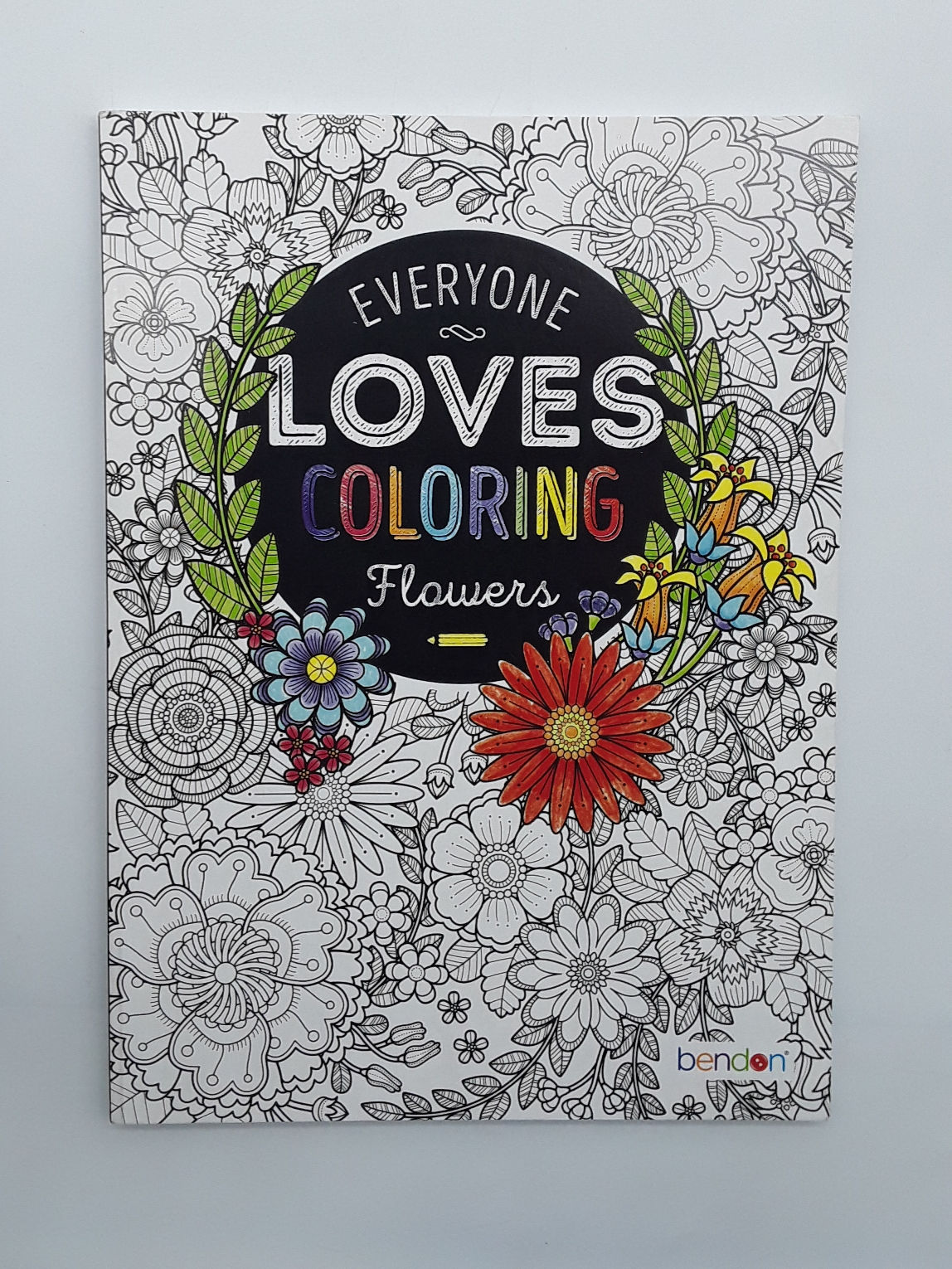 ADULT COLORING BOOKS: FLOWERS