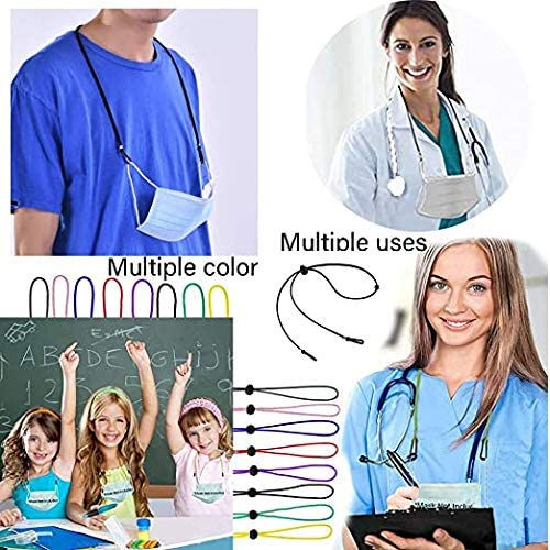 Miniatura: SPORT AJUSTABLE MASK KEEPER Eyeglasses Straps, Face Mask Safety Holder Strap
