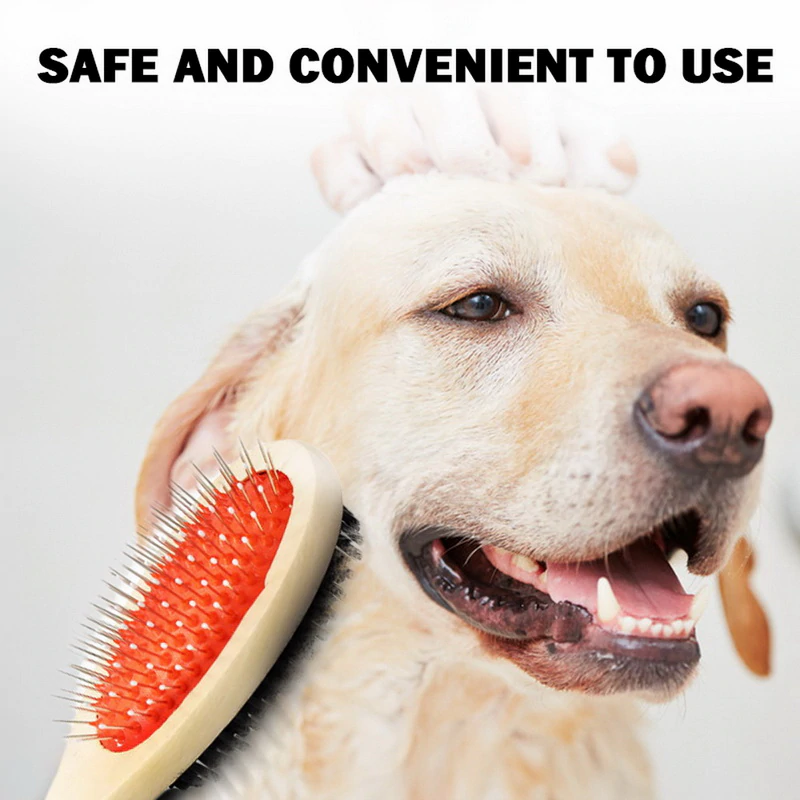 Miniatura: CEPILLO DOBLE CARA PARA MASCOTAS 2 FACE PET BRUSH