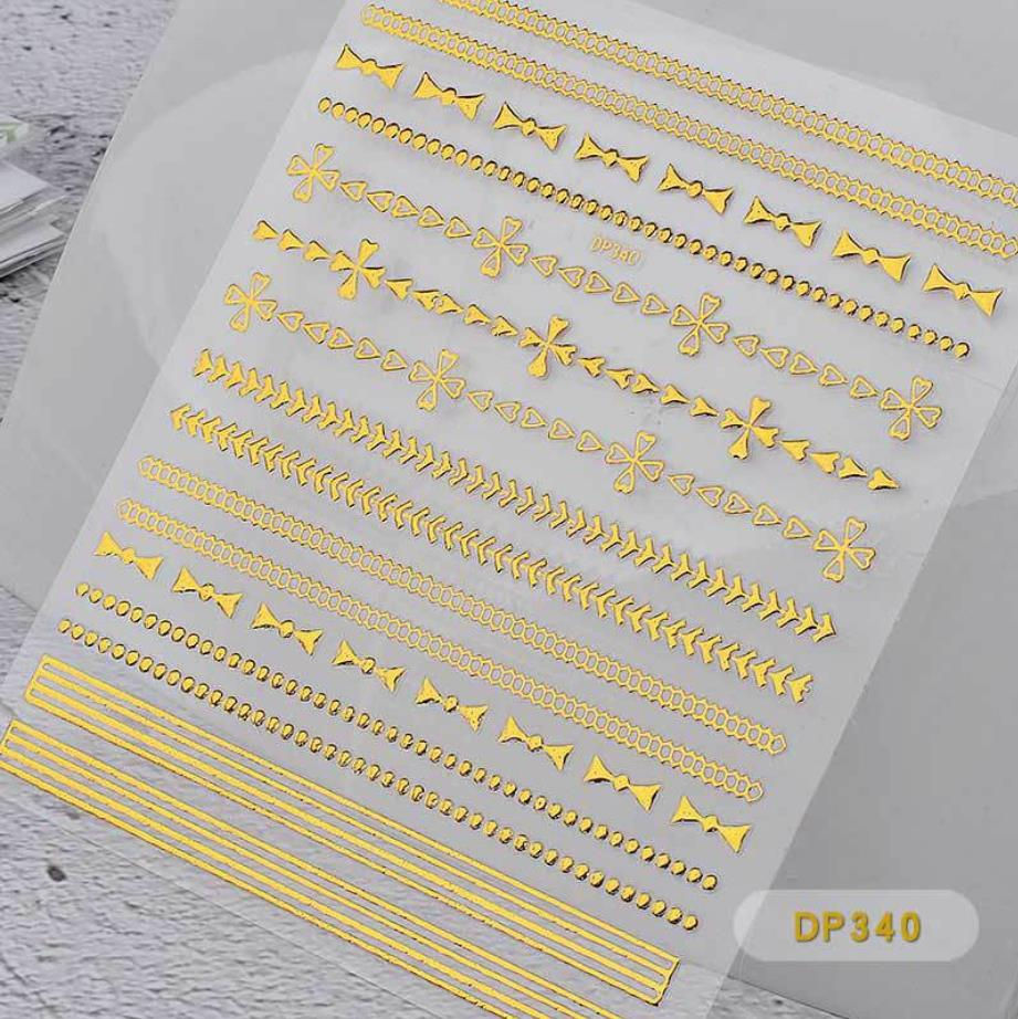 Miniatura: PEGATINAS 3D AUTOADHESIVAS PARA DECORACIÓN DE UÑAS NAIL STICKER