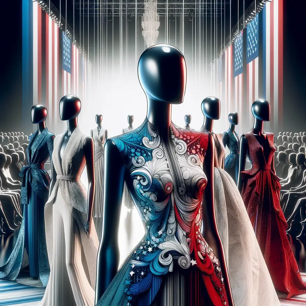 AI representation of fashion and politics