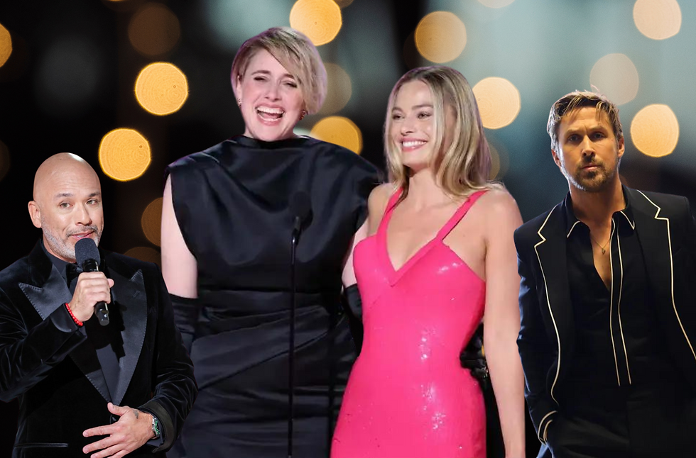 Golden Globes' host Jo Koy and Barbie cast