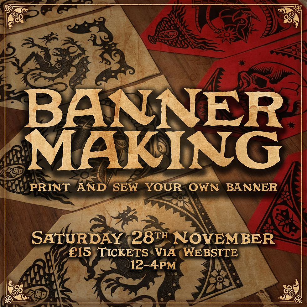 Banner making workshop