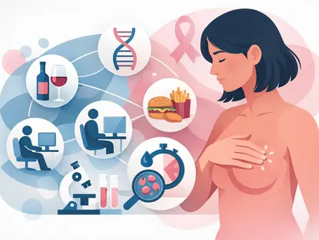 Factores de riesgo de cáncer de mama