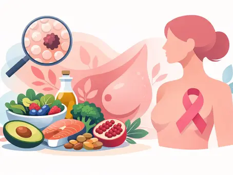 Alimentación para prevenir cáncer de mama
