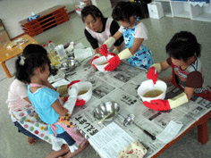 夏休み〜出張レッスンちびっ子自由研究