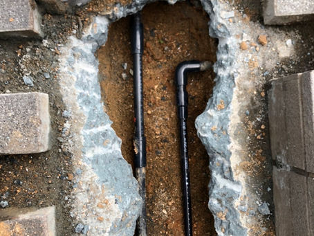 軟水機取付完了!!