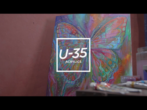 ターナー色彩から新商品「U-35」のPR動画に出演