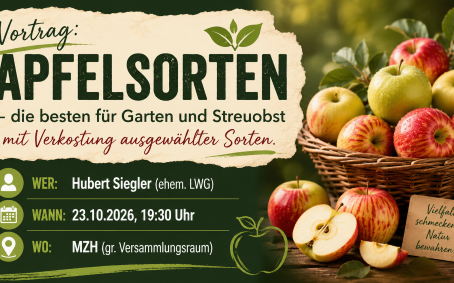 Apfelsorten - die besten für Garten und Streuobstmit Verkostung ausgewählter Sorten.